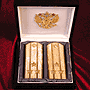 The reward epaulets of the superior officers made of precious metals "The Colonel". 