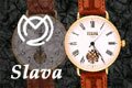 Slava - los mejores relojes rusos con el mecanismo delgado